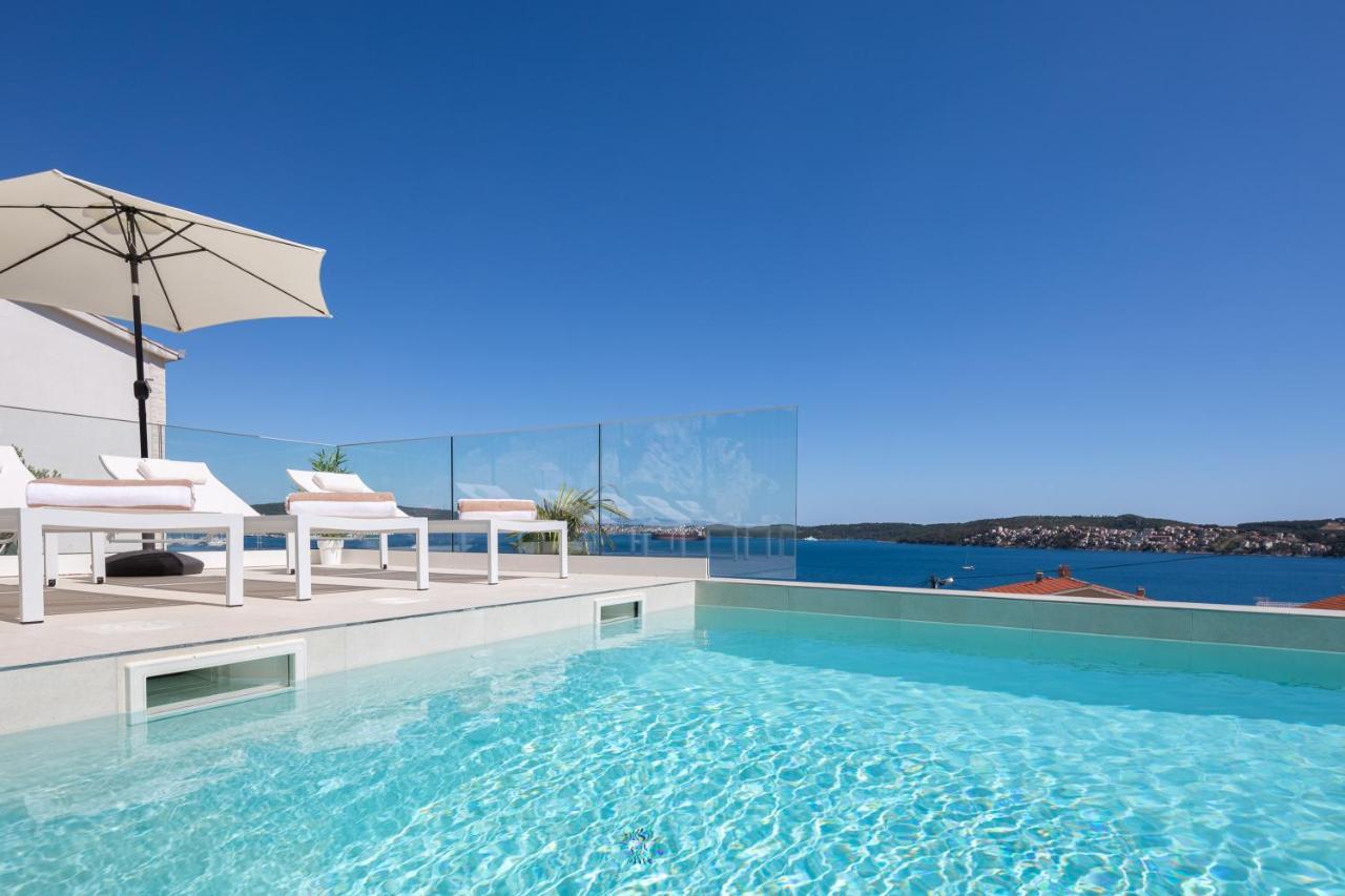 Villa Adria View With Heated Pool I Trogir Exterior foto