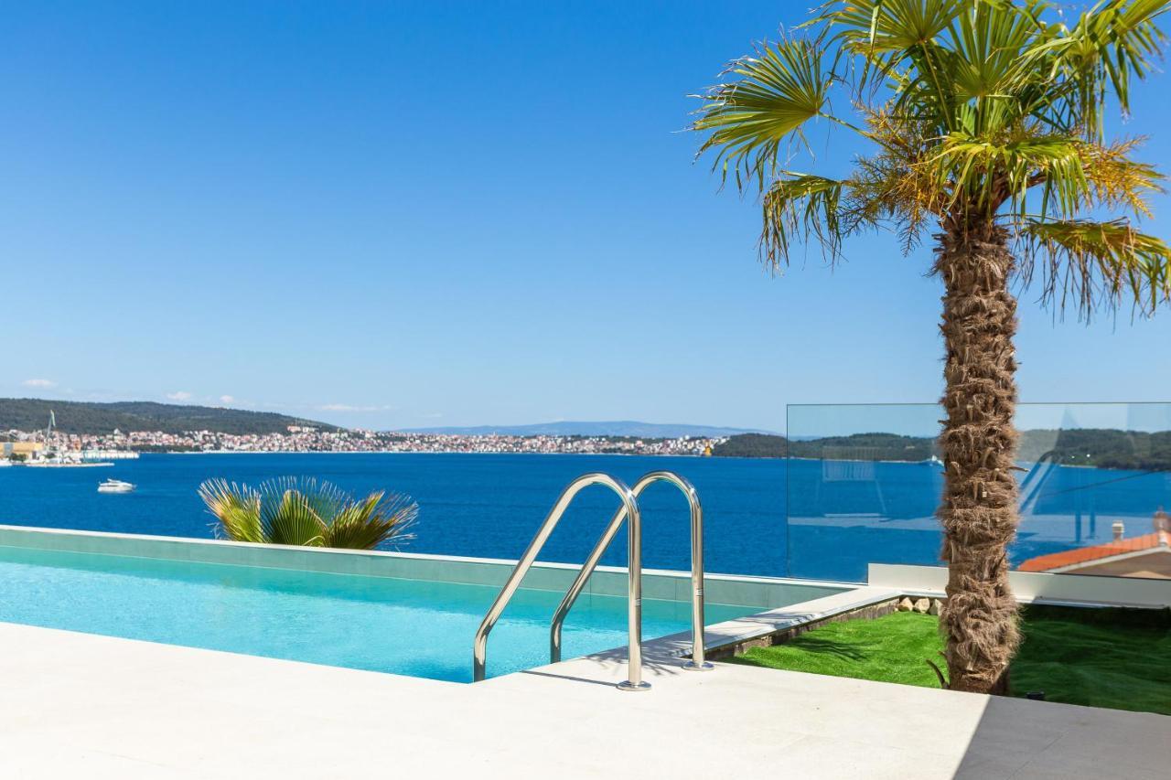 Villa Adria View With Heated Pool I Trogir Exterior foto