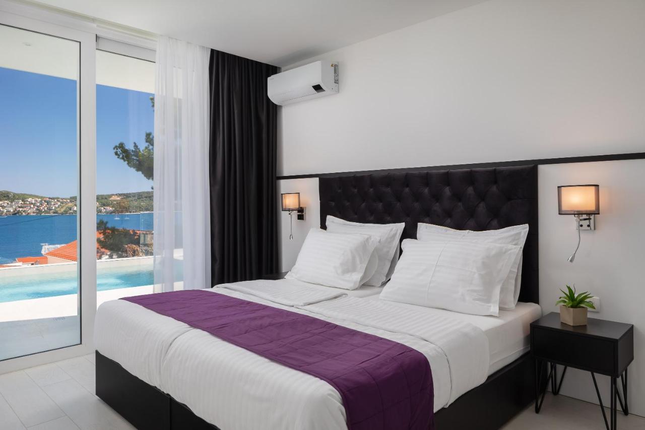 Villa Adria View With Heated Pool I Trogir Exterior foto
