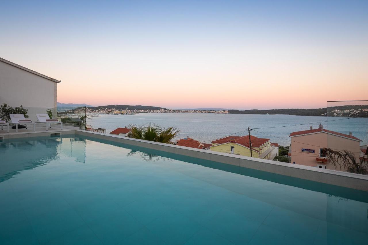 Villa Adria View With Heated Pool I Trogir Exterior foto